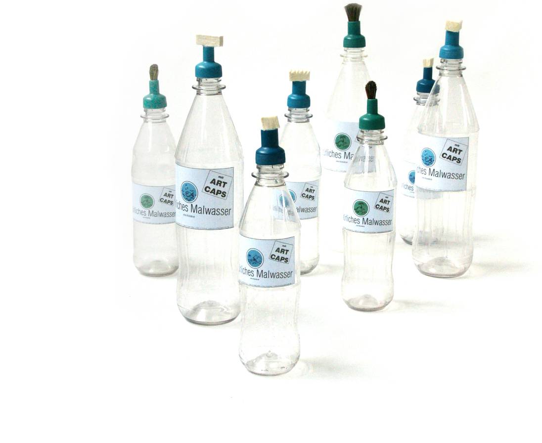 Bild von Flaschen mit dem Etikett Malwasser.